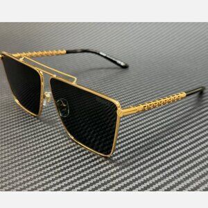 Versace Gold Men's 64mm Sunglasses